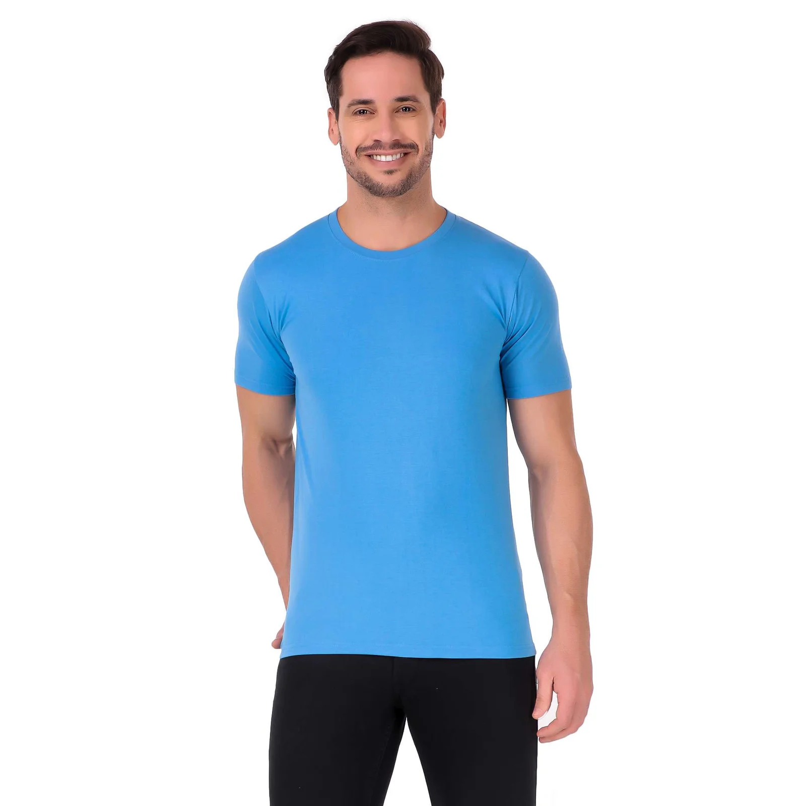 Round Neck Tshirt - Polyester, Customized Size | Customized Logo, Breathable, Quick Dry, Anti Uv, Non Toxic, Cool Dry, Washable, No Fade
