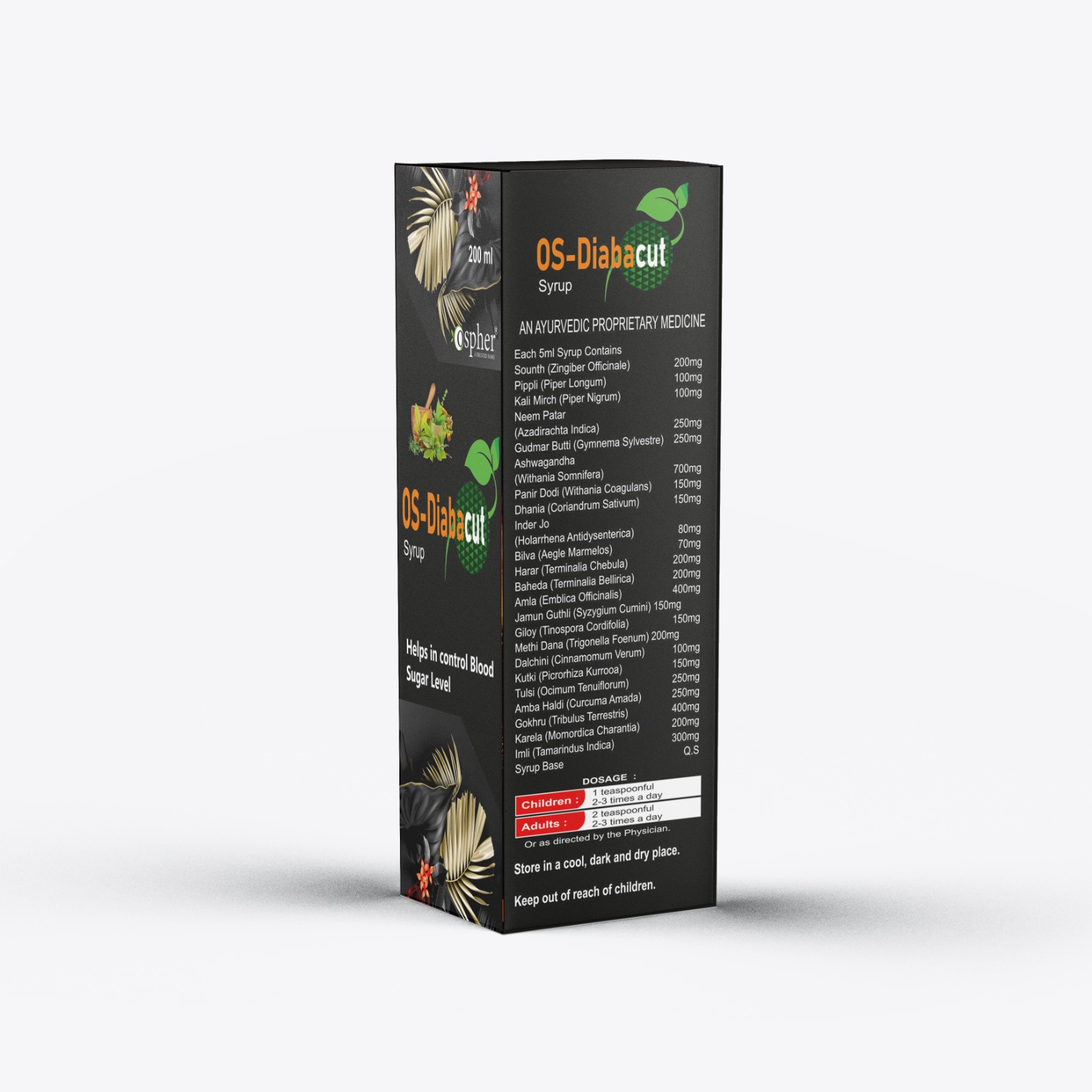 Herbal Diabeties Control Syrup - Age Group: For Adults