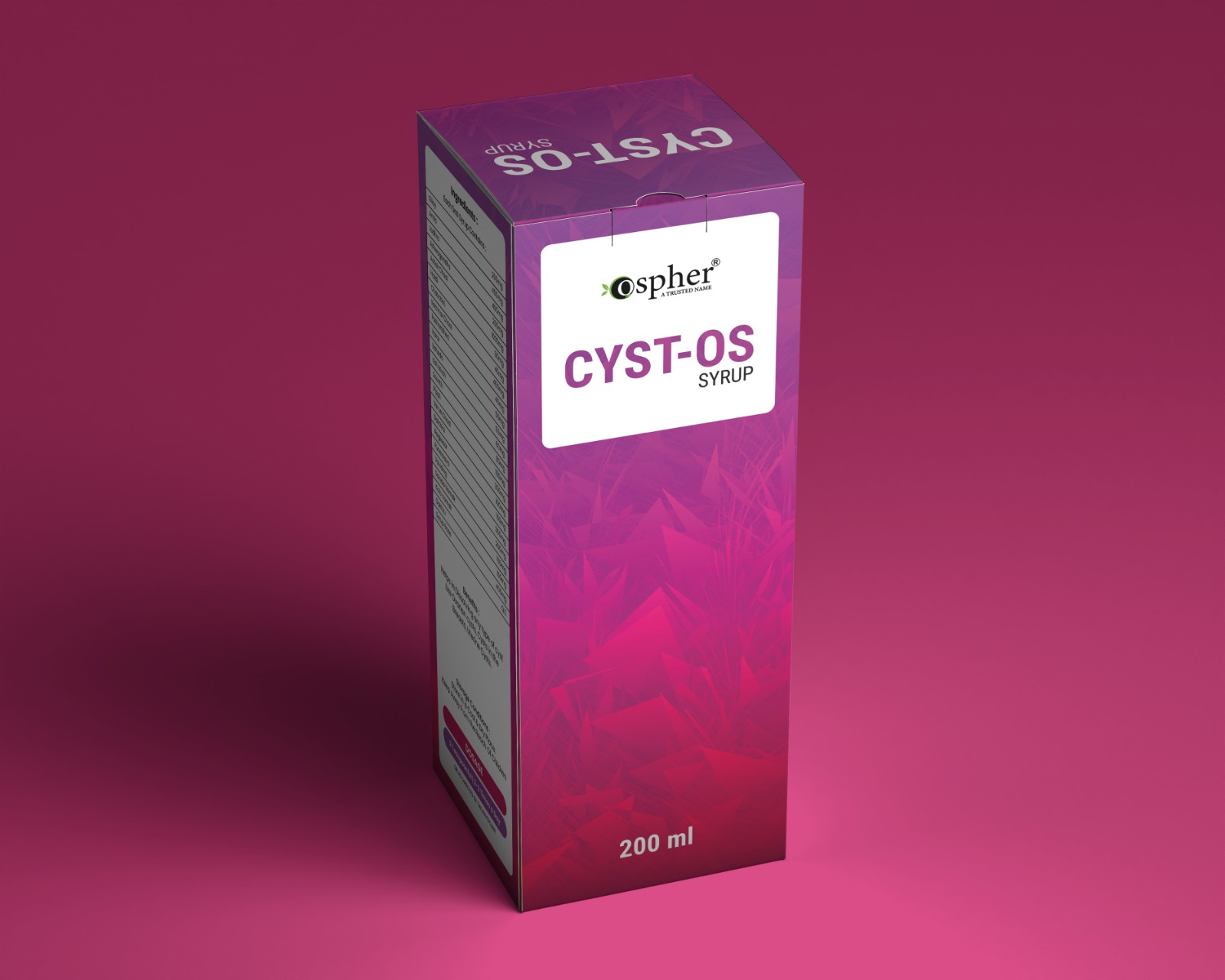 Cyst Os Syrup - Age Group: For Adults