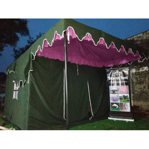 Canvas Army Tent By Bharat Tent Manufacturers