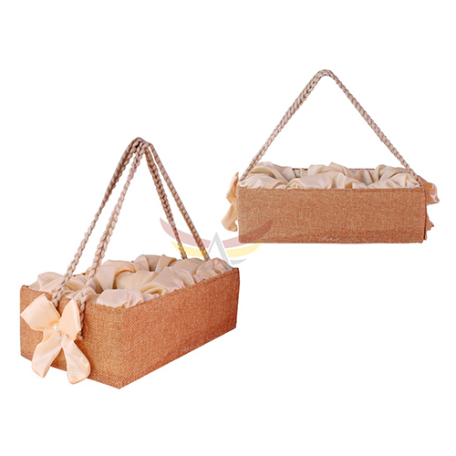 Rg3 2 Jar Jute Handle - Basket Type: Gift Basket