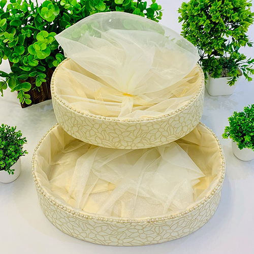 Rg4 369 Cluster Basket - Color: Cream