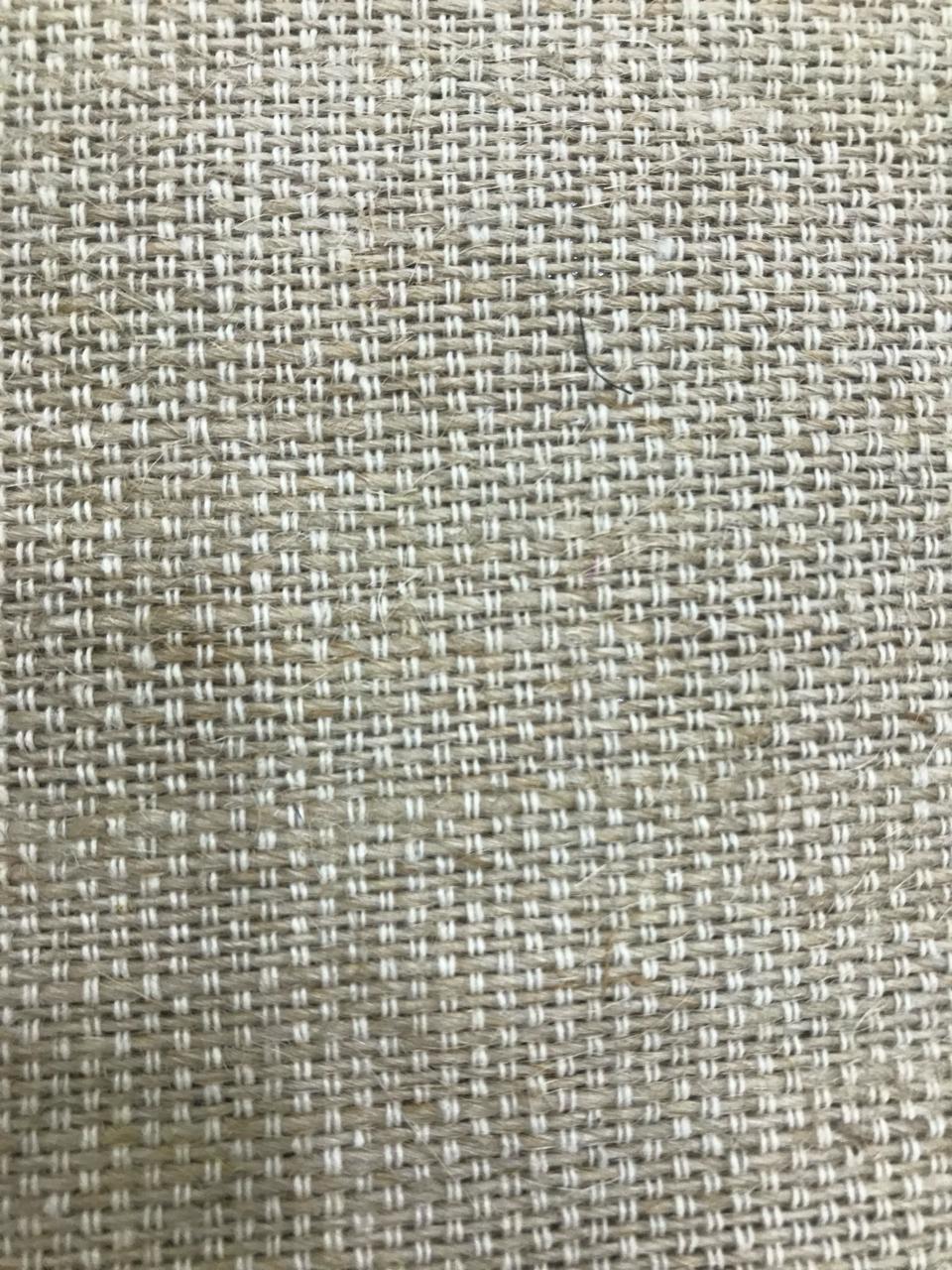 Cotton Jute Fabric - 100 Meters, Grey Color, 200 Gsm Weight | Eco-friendly, Biodegradable, Versatile For Home Decor And Accessories