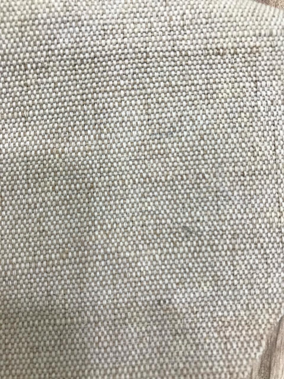 Cotton Jute Fabric - 100 Meters, Grey Color, 200 Gsm Weight | Eco-friendly, Biodegradable, Versatile For Home Decor And Accessories