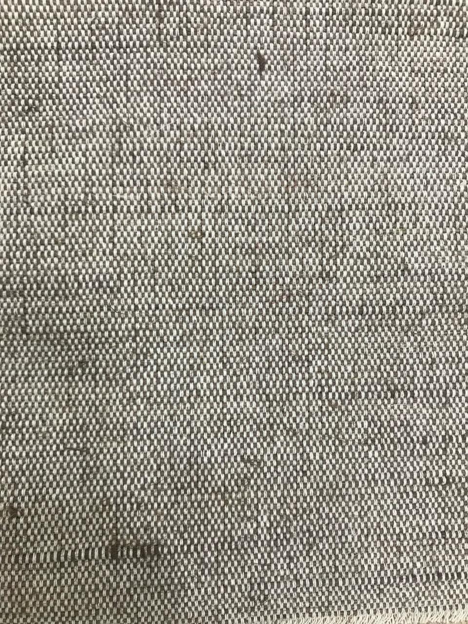 Cotton Jute Fabric - 100 Meters, Grey Color, 200 Gsm Weight | Eco-friendly, Biodegradable, Versatile For Home Decor And Accessories