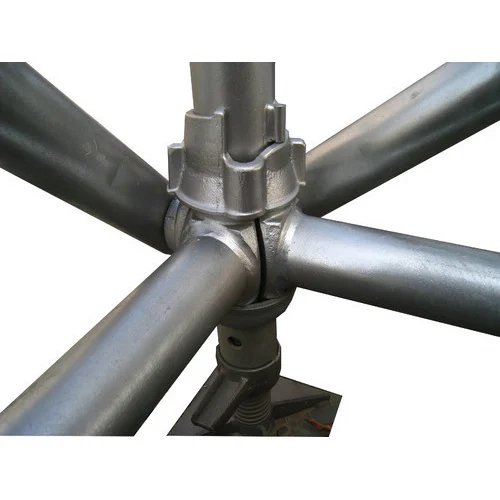 Scaffolding Cuplock - High-Quality Steel, Standard Size | Pre-Galvanized Treatment for Durability, Easy Assembly for Safety and Efficiency