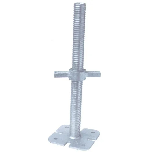 Scaffolding Jack - High-Quality Steel, Pre-Galvanized, Forged for Strength | Ideal for Standard Scaffolding Systems, Corrosion Resistant