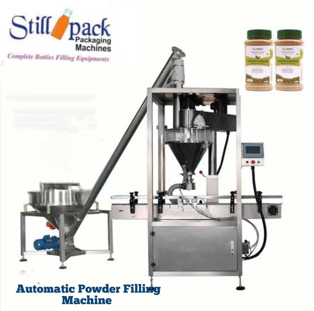 POWDER FILLING MACHINE - Industrial Grade, 220-240 Volt , 1 Year Warranty | Ideal for Pickle Bottle Filling Applications