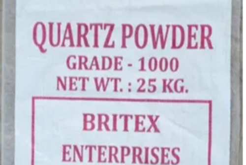 Quartz Powder - White Mineral Refractories , Basic Refractory Application in Industrial Use