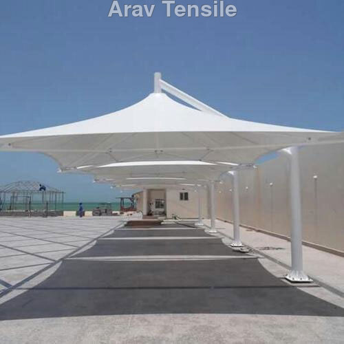 Tensile Umbrella - Multicolor Polyester Tent | 50 Inch Width, Vibrant Design for Versatile Outdoor Use