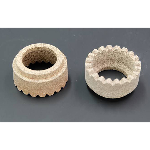 Corderite Ceramic Ferrule - Color: Brown & White