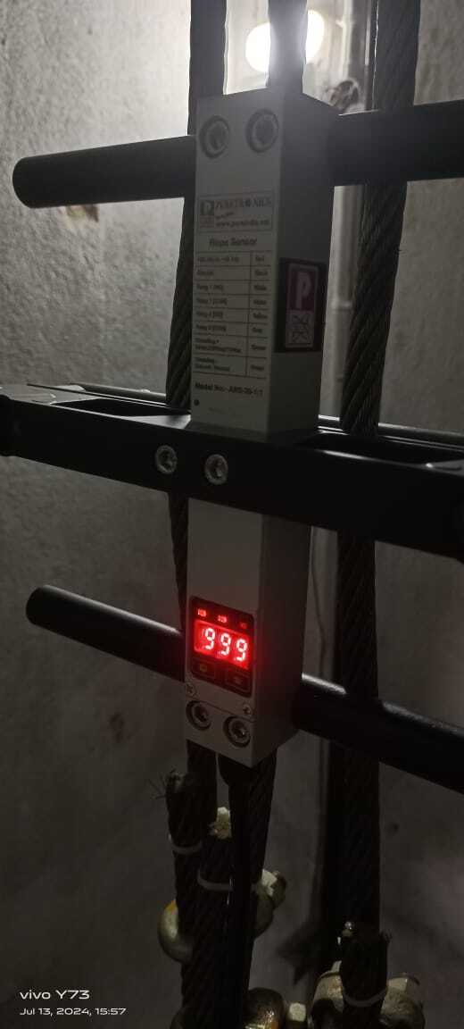 Lift Overload Sensor - Material: Alluminium