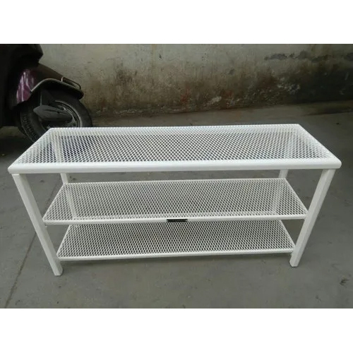 डबल सेल्फ शू रैक