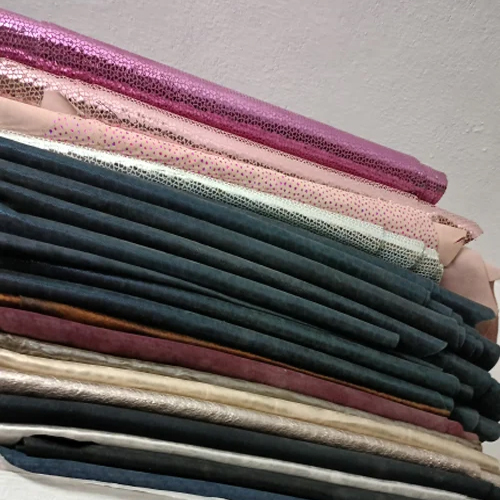 Articles Sheep Full Finished Leather - Non-woven Leather Material, Multi-coloured, Plain Pattern | Ideal For Industrial Heavy-duty Applications