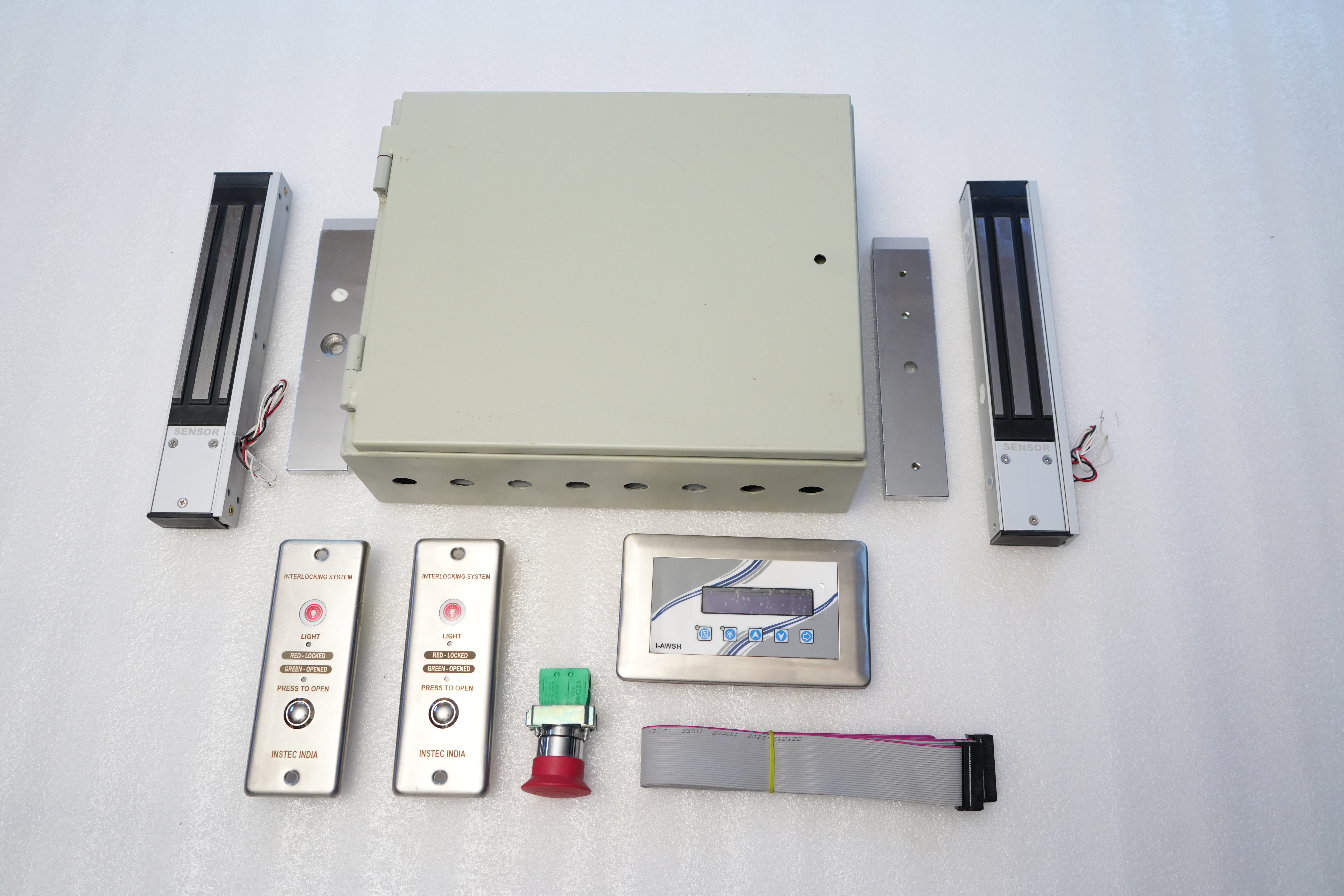 Air Shower Controller Cover Material: Stainless Steel