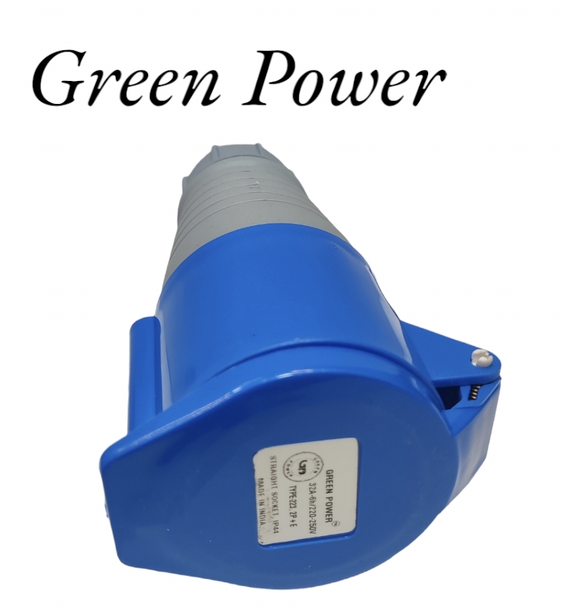 16 Amp 3 Pin Industrial Plug And Sockets - Application: Power Switches