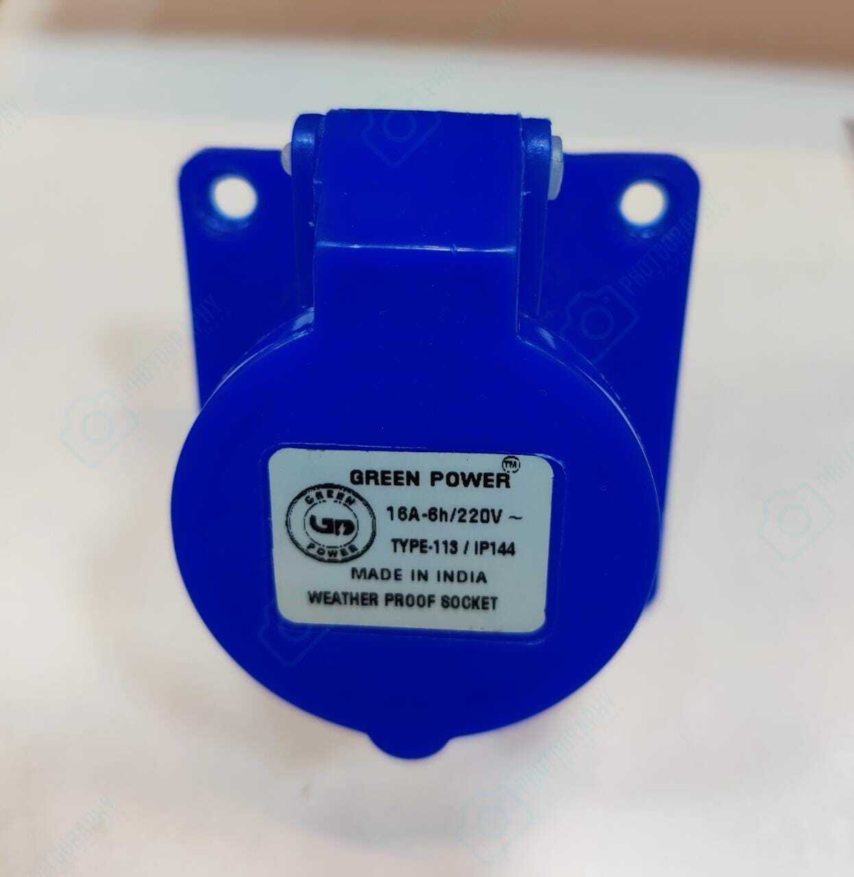 16 Amp 3 Pin Industrial Plug And Sockets - Application: Power Switches