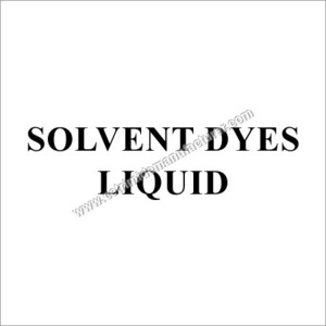Solvent Dyestuffs