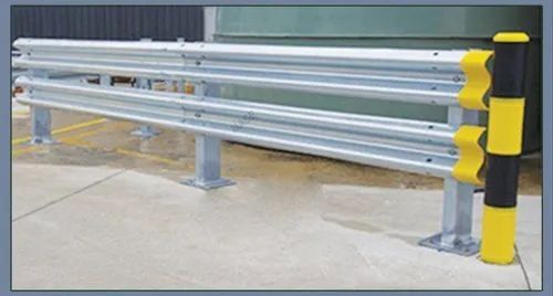 Metal Beam Crash Barrier