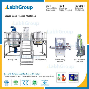 Liquid Detergent Soap, Shampoo Making Machines
