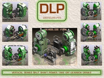 DLP : DRIVE LINE POWER TAKE OFF GEARBOX UNITS