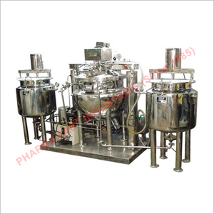 Orintment - Lotion - Cream Manufacturing Section