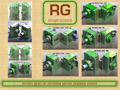 RG : ROTARY HEAD GEARBOX UNITS