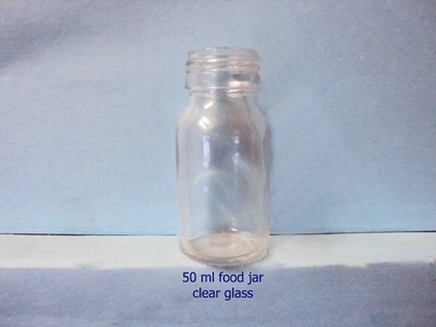 Glass Jam Jar 