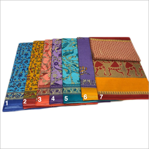 Cotton Chiffon Saree