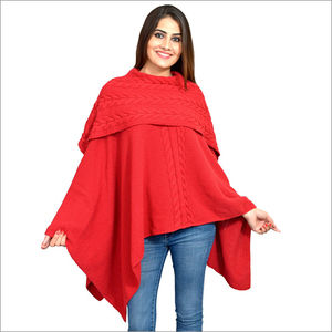 Ladies Woolen Poncho