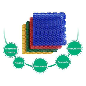 Outdoor Interlocking Basketball Court Flooring
